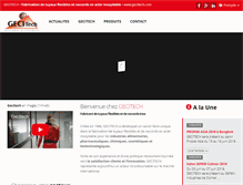 Tablet Screenshot of gecitech.com